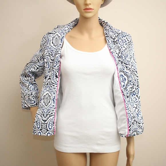 Josephine Essentials Paisley Print Jacket S - Picture 5 of 8